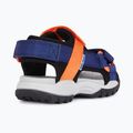 Sandale pentru juniori Geox Borealis ocean blue/orange 11