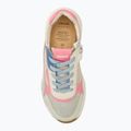 Încălțăminte pentru junior Geox Mawazy light ivory/light coral 5