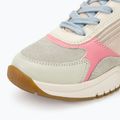 Încălțăminte pentru junior Geox Mawazy light ivory/light coral 7