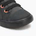 Pantofi pentru copii Geox Gisli negru/portocaliu închis 7