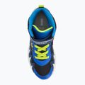 Pantofi pentru copii Geox Ciberdron navy/lime green 5