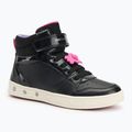 Pantofi pentru copii Geox Skylin negru/fucsia