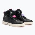 Pantofi pentru copii Geox Skylin negru/fucsia 9