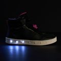 Pantofi pentru copii Geox Skylin negru/fucsia 10