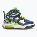 Pantofi pentru copii Geox Inek navy/lime green 2