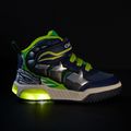 Pantofi pentru copii Geox Inek navy/lime green 8