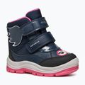 Încălțăminte pentru copii Geox Flantil ABX navy/fuchsia 8