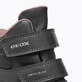 Încălțăminte pentru copii Geox Flantil ABX anthracite/dark pink 14