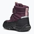 Ghete pentru copii Geox Baltic ABX dark burgundy/black 11