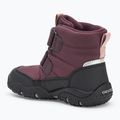 Ghete pentru copii Geox Baltic ABX dark burgundy/black 3