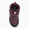 Ghete pentru copii Geox Baltic ABX dark burgundy/black 5