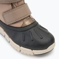 Ghete pentru copii Geox Flexyper ABX dark beige/black 7