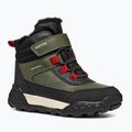Ghete pentru copii Geox Trekkyup ABX dark green/black 8