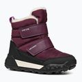 Ghete pentru copii Geox Trekkyup ABX burgundy 8