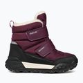 Ghete pentru copii Geox Trekkyup ABX burgundy 9