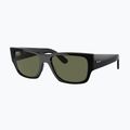 Ochelari de soare Ray-Ban Carlos black/green polarized 4