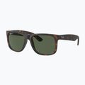 Ochelari de soare Ray-Ban Justin Classic havana/dark green polarized 4