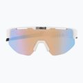 Ochelari de soare Bliz Matrix Small Nano Optics Nordic Light matt white/coral/orange blue 2