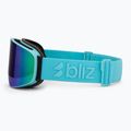 Ochelari de schi Bliz Flow matte turquoise/brown/green multi 4