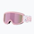 Ochelari de schi pentru copii Bliz Pixie Jr matte pink/brown/pink multi