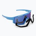 Ochelari de soare Bliz Fusion matte blue/grey blue mirror