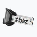 Ochelari de schi pentru copii Bliz Liner Jr matte black/brown/silver mirror 8