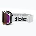 Ochelari de schi Bliz Flow matte white/smoke/pink 4
