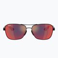Ochelari de soare Ray-Ban Rb8336M Scuderia matt black/dark grey mirror blue/red 2