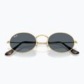 Ochelari de soare Ray-Ban Oval arista gold/blue 3