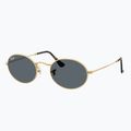 Ochelari de soare Ray-Ban Oval arista gold/blue 4