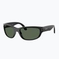 Ochelari de soare pentru copii Ray-Ban Balorama Bio Based black/dark green 4