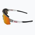 Ochelari de soare Bliz Breeze transparent dark grey/brown red multi 5