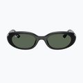 Ochelari de soare Ray-Ban RB4441D Bio-Based black/dark green 2