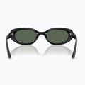 Ochelari de soare Ray-Ban RB4441D Bio-Based black/dark green 5
