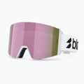 Ochelari de schi Bliz G003S matte white/brown/pink multi