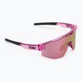 Ochelari de soare Bliz Matrix Small transparent pink/brown rose multi