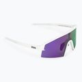 Ochelari de soare Bliz P006S matte white/smoke purple mirror