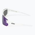 Ochelari de soare Bliz P005S matte white/smoke purple mirror 4