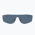 Ochelari de soare Ray-Ban Alix Bio-Based silver/dark blue 2