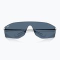 Ochelari de soare Ray-Ban Alix Bio-Based silver/dark blue 4