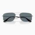 Ochelari de soare Ray-Ban Explorer III silver/dark blue polarized 3