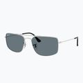 Ochelari de soare Ray-Ban Explorer III silver/dark blue polarized 4