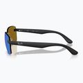 Ochelari de soare Ray-Ban RB4470 Polarized+ Lenses matte sand black/green chromance 6
