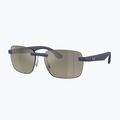 Ochelari de soare Ray-Ban RB4470 Polarized+ Lenses sand dark blue/grey gradient chromance 4
