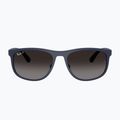 Ochelari de soare Ray-Ban RB4468 Liteforce matte sand dark blue/grey gradient 2