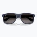 Ochelari de soare Ray-Ban RB4468 Liteforce matte sand dark blue/grey gradient 3