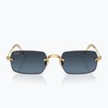 Ochelari de soare Ray-Ban RB3928 By A$Ap Rocky arista gold/blue grey 2