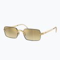 Ochelari de soare Ray-Ban RB3928 By A$Ap Rocky arista gold/brown gold 4