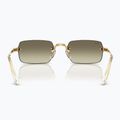 Ochelari de soare Ray-Ban RB3928 By A$Ap Rocky arista gold/brown gold 5