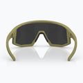 Ochelari de soare Bliz Fusion matte amber green/smoke silver mirror 4